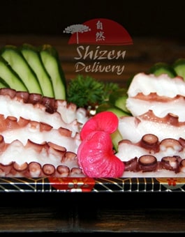 Polvo - Sashimi - Shizen Restaurante Japonês