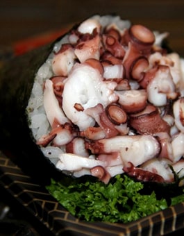 Polvo - Temaki - Shizen Restaurante Japonês
