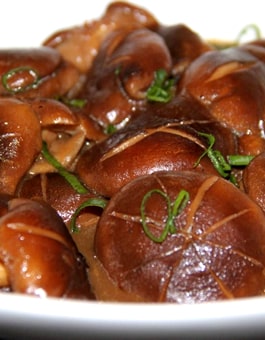 Shitake Batayaki - Pratos quentes - Shizen Restaurante Japonês