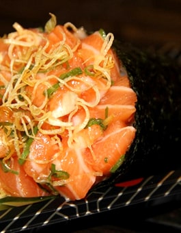 Shizen Alho Poró - Temaki - Shizen Restaurante Japonês