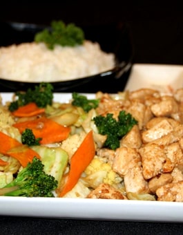 Teppanyaki de Frango - Pratos quentes - Shizen Restaurante Japonês
