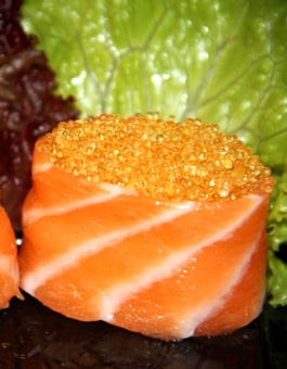 Tobiko - Gunkanzuchi - Shizen Restaurante Japonês