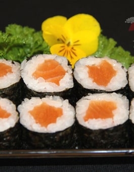 Sakemaki - Hossomaki - Shizen Restaurante Japonês