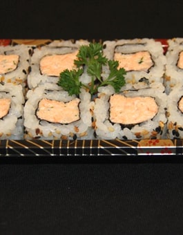 Ura Shizen Salmão - Uramaki - Shizen Restaurante Japonês
